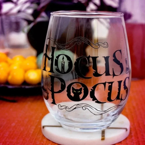 🤍New Disney Hocus Pocus  & Amuck Stemless Glass Set🤍 - Picture 2 of 8